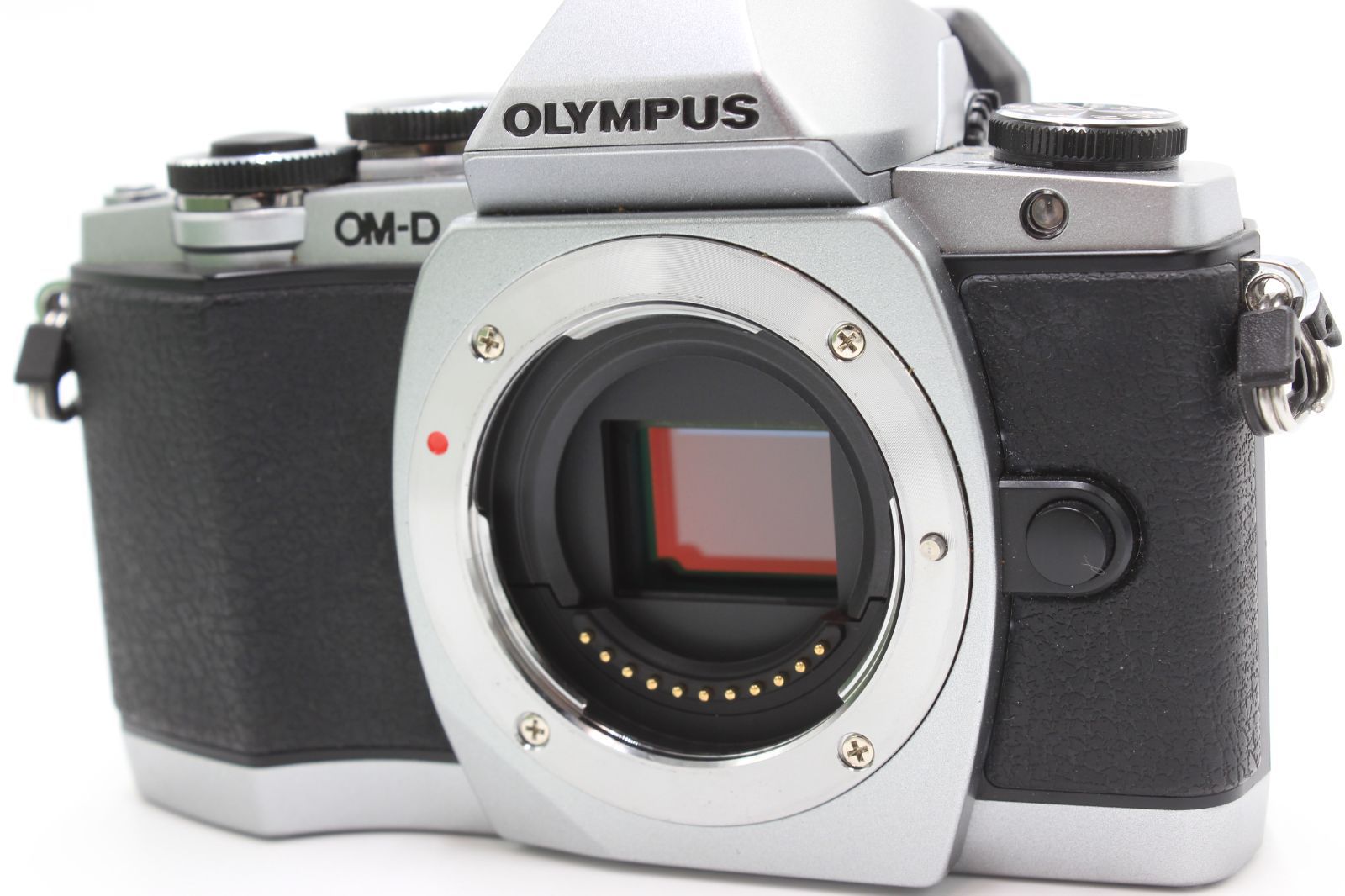 1015ショット OLYMPUS OM D E M 10 ボディ シルバー オリンパス