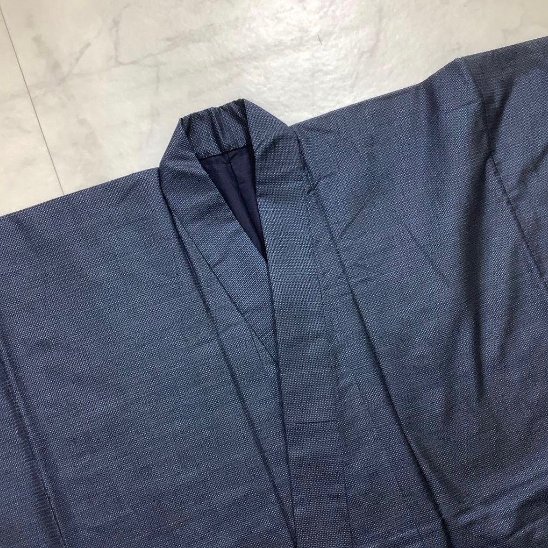 kimono+one⬛️男前屋⬛️未使用同然⬛️本場大島紬⬛️藍大島紬