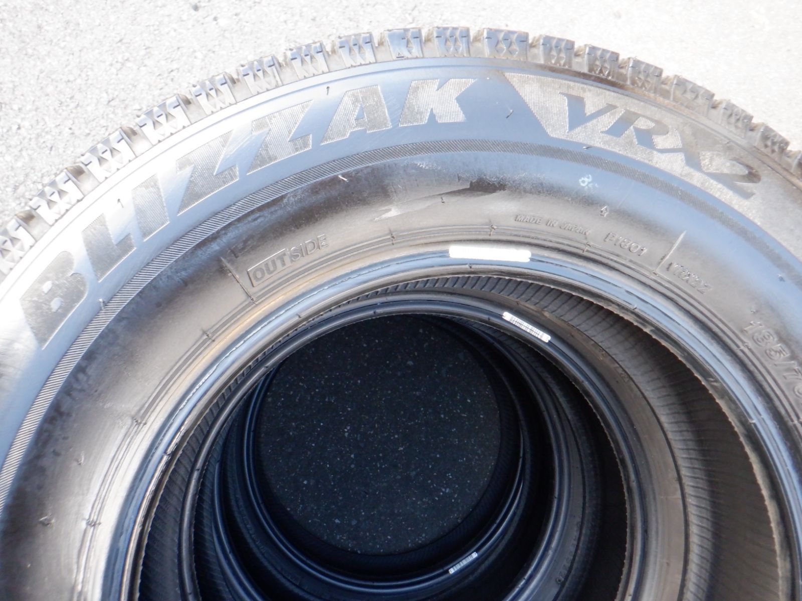  185 70 R 14 4本 ブリヂストン ブリザックVRX 2 製 フリード ノートなどに 14インチ スタッドレス