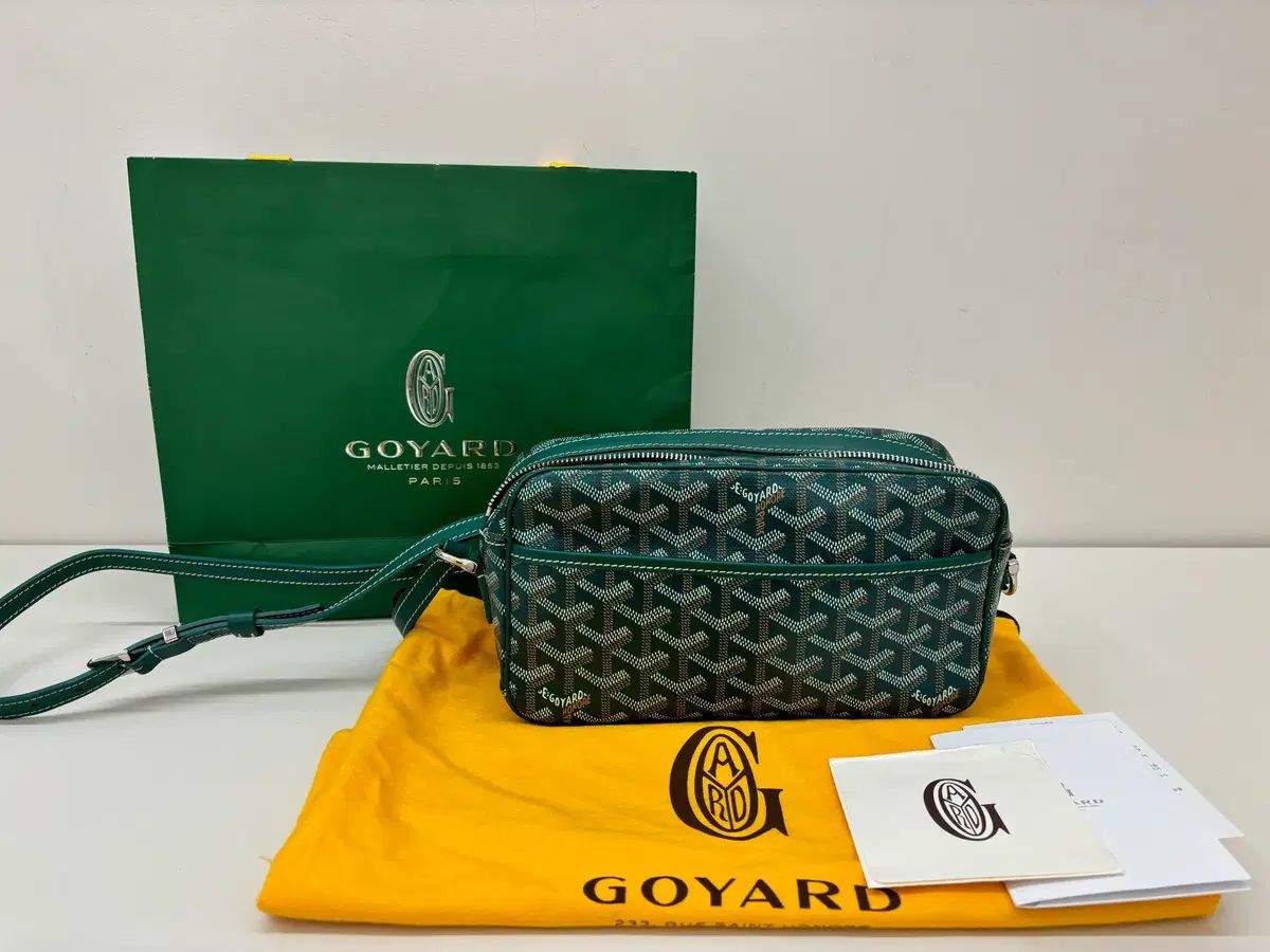 ゴヤール カフェ メッセンジャー クロスバック グリーン