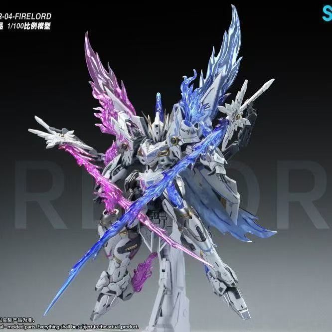 SNAA Model 1/100 YR-04-PV『エンペラー』蒼炎の魂 焱皇（Fire Lord