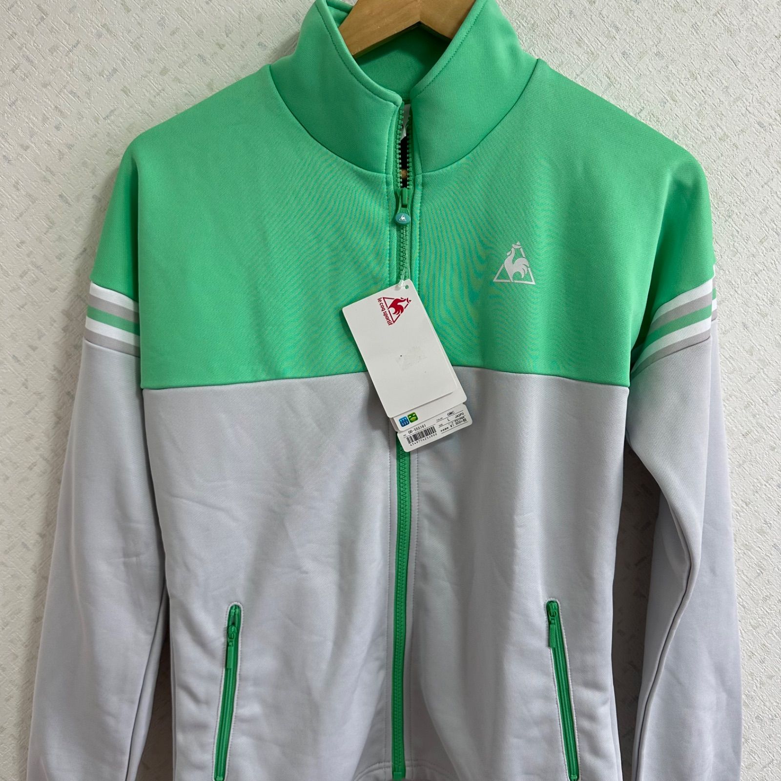 ZM1678 【美品タグ付き】le coq sportifルコックスポルティフ ジャージ 