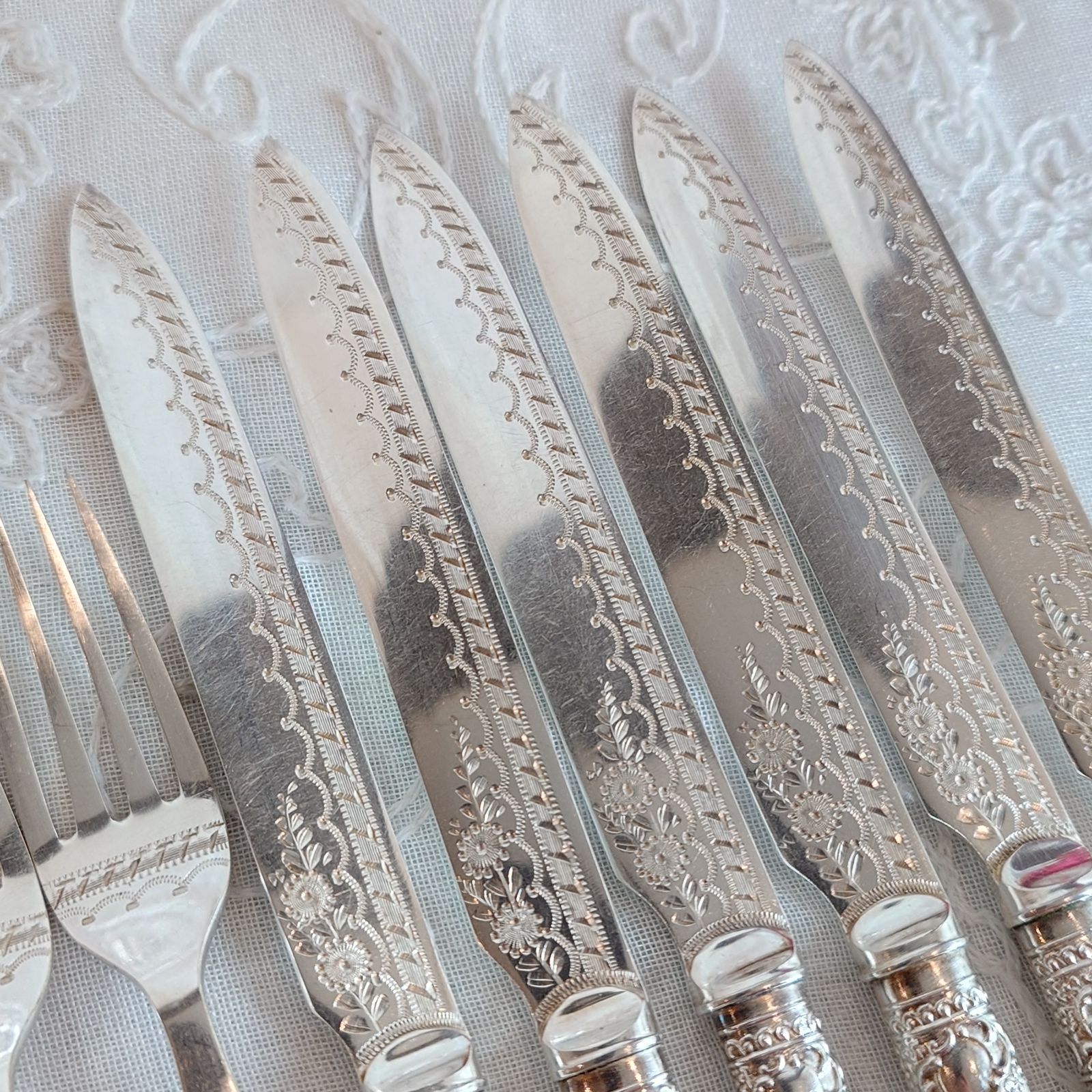 マザーオブパールハンドル フルーツカトラリーセット