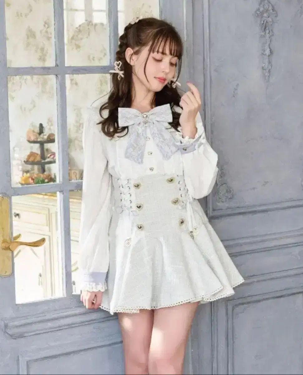 リズリサ メッシ イロ ツイード セットアップ