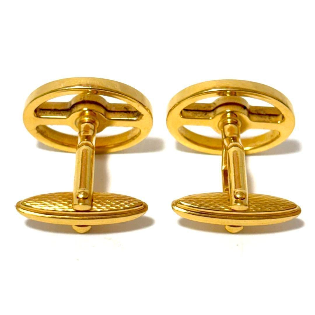 美品　ダンヒル　ゴールド　カフリンクス　カフス　シェル 美品✨ ダンヒル カフス ゴールド 楕円形 カフリンクス - メルカリ