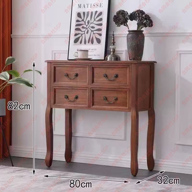 コンソールテーブル 玄関テーブル 引き出し付きコンソールテーブル