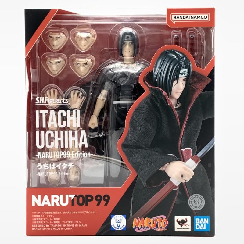 中古】未開封)S.H.Figuarts うちはイタチ NARUTOP99 Edition[10