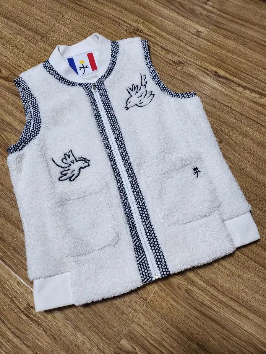 カステルバジャック ゴルフ シープスキンベスト 90