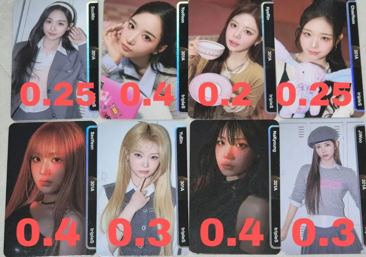 トリプルエス(tripleS) msnz oma ジェイジェイミューズ ショーケース