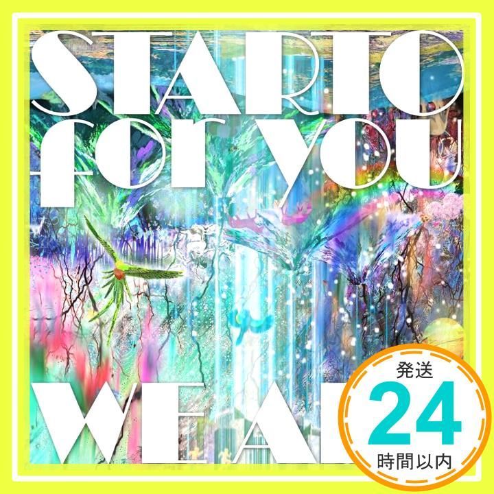 WE ARE 期間 盤 STARTO for you DVD付 CD you_04