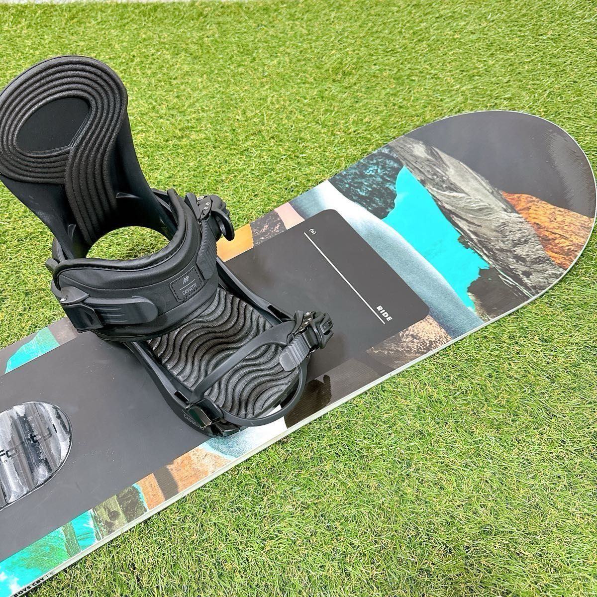 スノーボード スノボ セット 板 RIDE HEARTBREAKER 143cm