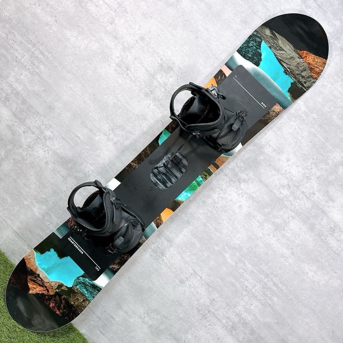 スノーボード　セット スノーボード スノボ セット 板 RIDE HEARTBREAKER 143cm