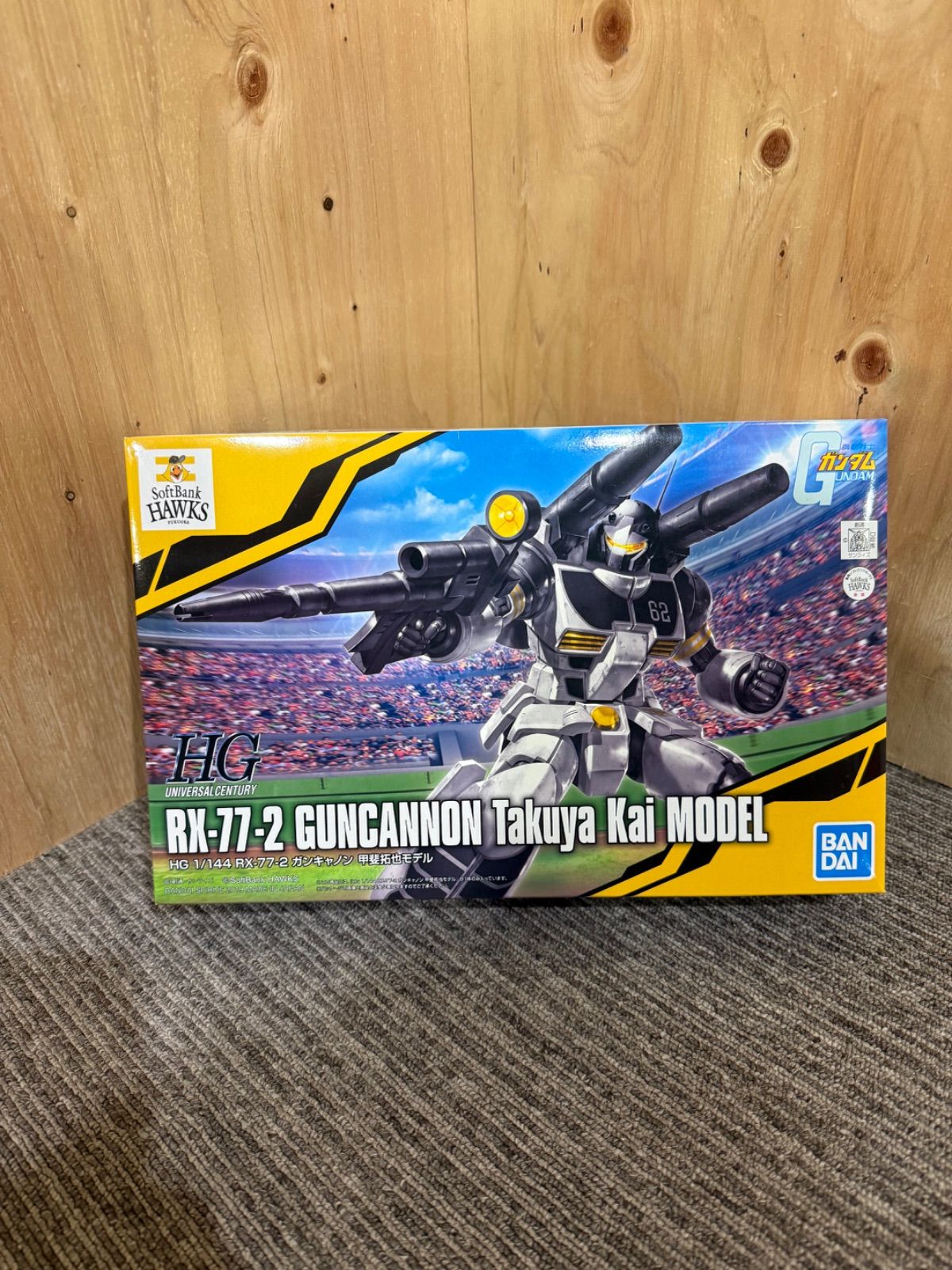SGM】HG1/144 ガンキャノン 甲斐拓也モデル ソフトバンクホークス
