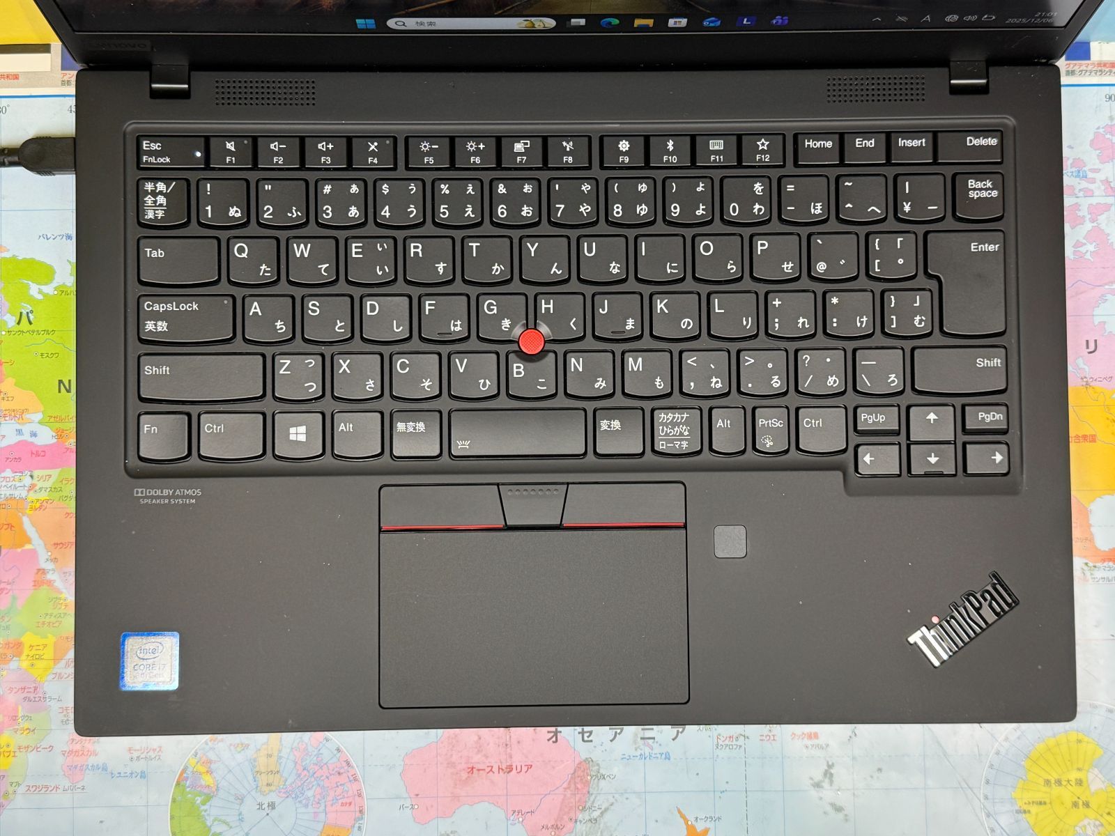 i 7 8565 u レノボ X 1 Carbon th 14型 外観 ノートPC