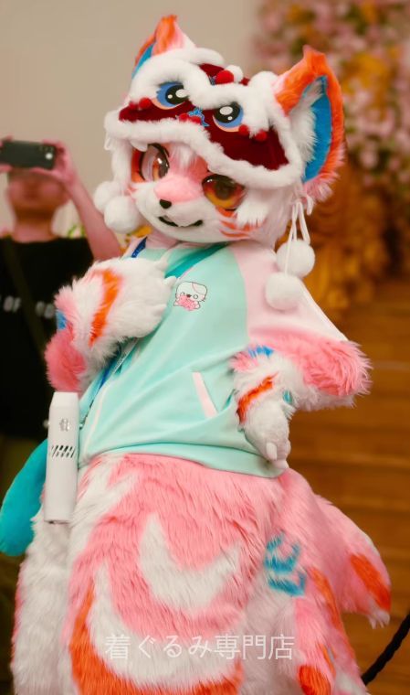 狼 猫 着ぐるみ ヘッド 全頭ヘッド ケモノ ファースーツ マスク ぬいぐるみ コスプレ コスチューム kigurumi