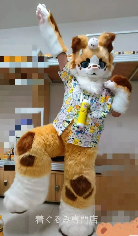 犬 着ぐるみ ヘッド 全頭ヘッド ケモノ ファースーツ マスク ぬいぐるみ コスプレ コスチューム kigurumi