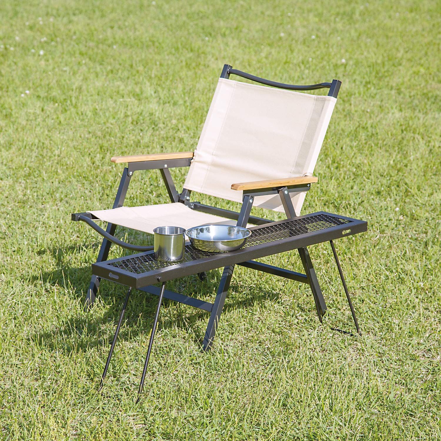  BUNDOK バンドック マルチ 焚き火 テーブル BD 239 組み替え 収納ケース付 アウトドア スチール製 アウトドアアクセサリー アウトドアベンチ テーブル チェア ハンモック