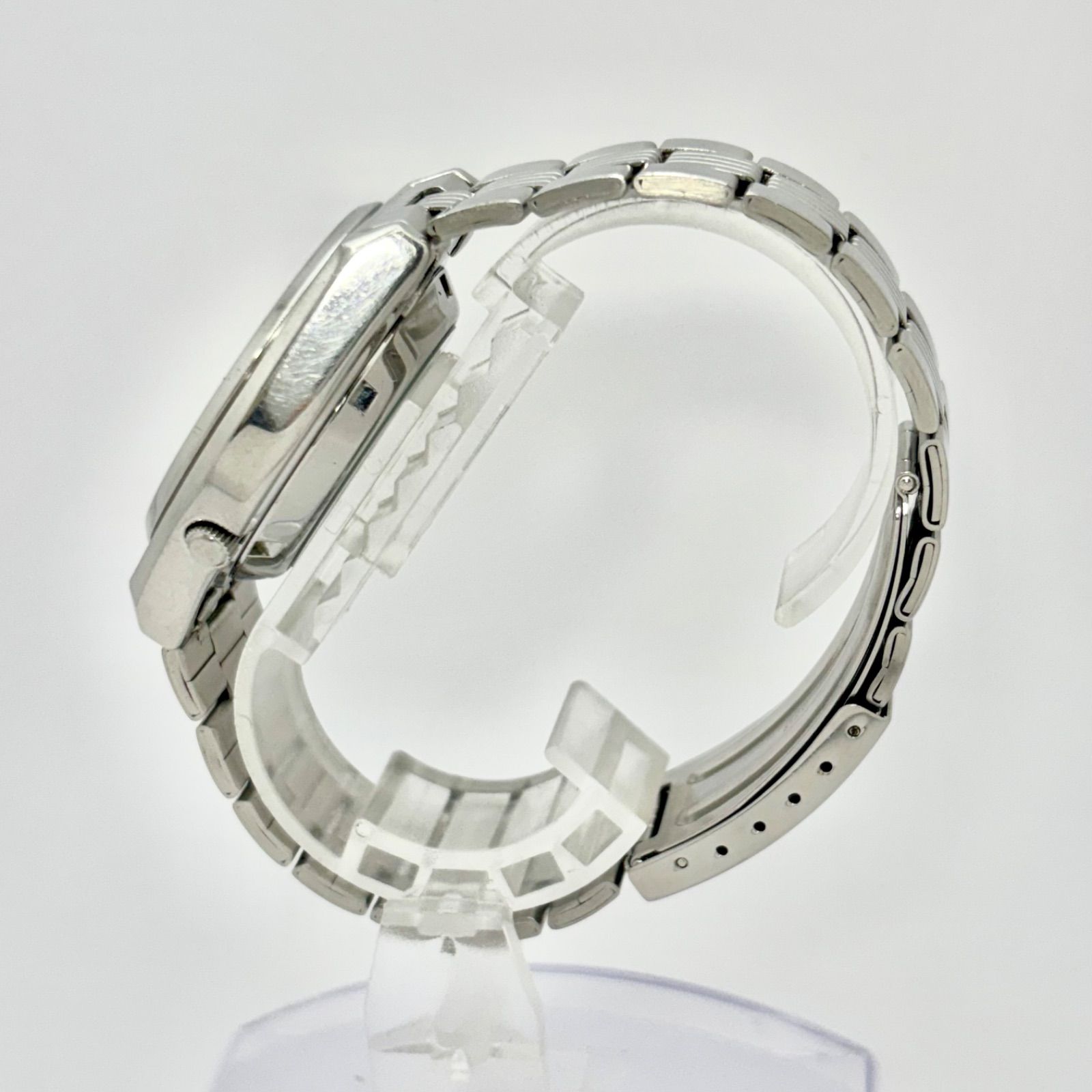 稼働】SEIKO5 セイコー5 機械式 自動巻き メンズ 腕時計 デイデイト 裏