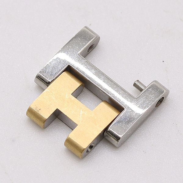 良品 エルメス クリッパー 純正コマ 1コマ シルバー/ゴールドカラー 