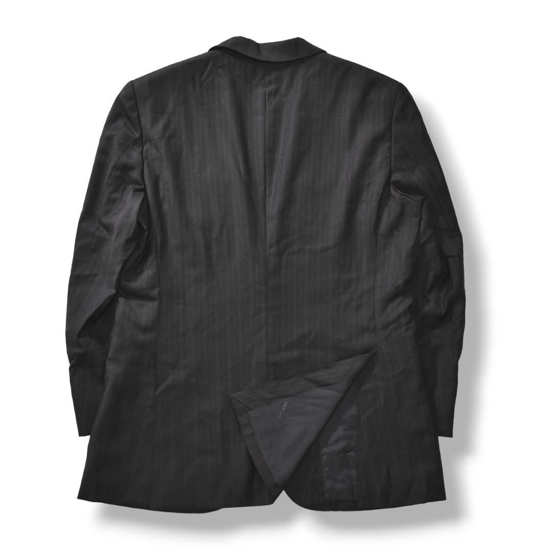 バーバリーロンドン 2B シングル テーラードジャケット ストライプ柄