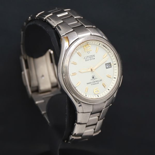CITIZEN シチズン アテッサ「H410-T003788」デイト エコドライブ 