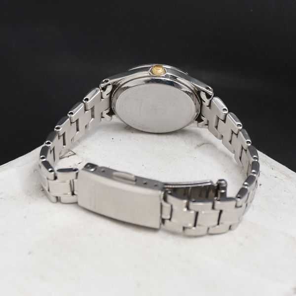 ソーラー シチズン E031-S04840 アイボリー文字盤 レディース腕時計