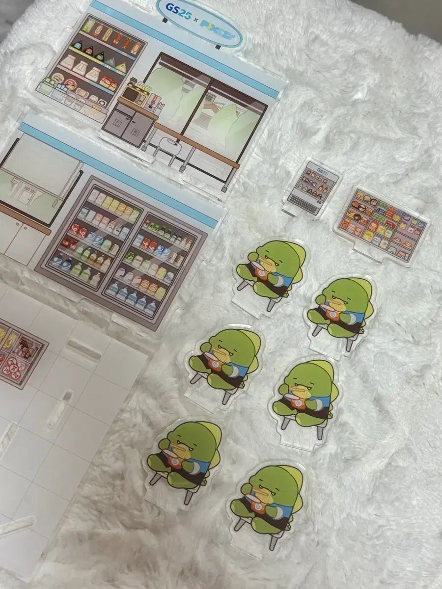 뜰팁 픽셀리 恐竜 ジオラマ アークス アクリル