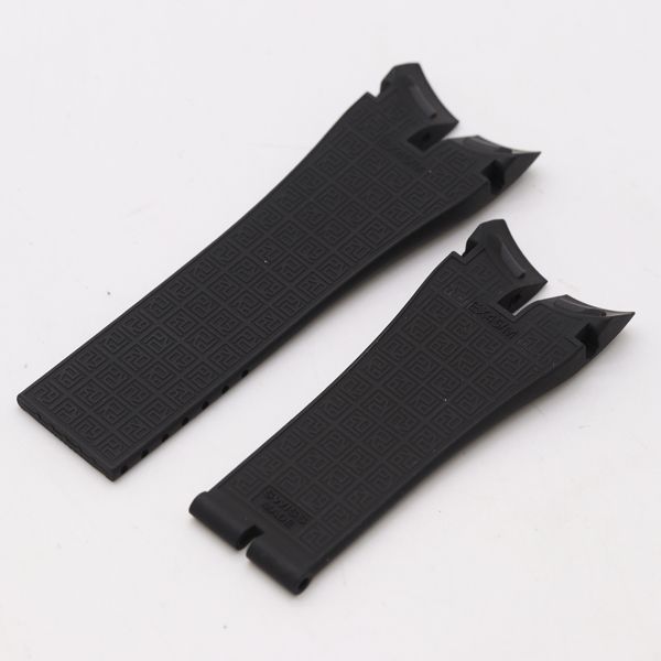 良品 ロジェデュブイ 純正ベルト ラバー ブラックカラー 22mm用 メンズ