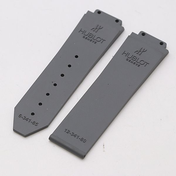 ウブロ 6-341-85 12-341-80 ベルト ラバー グレー 22 mm用 メンズ腕時計 2000000 NSK MST