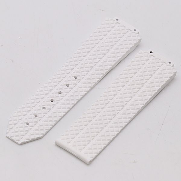 ウブロ 12 25 80 6 100 ベルト ラバー ホワイト mm用 メンズ腕時計 2000000 NSK MST