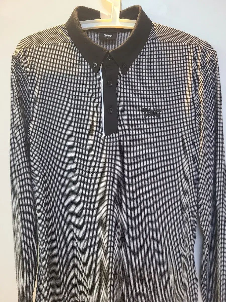 PXG ブラック KARA カラ 長袖 ポロシャツ M 95