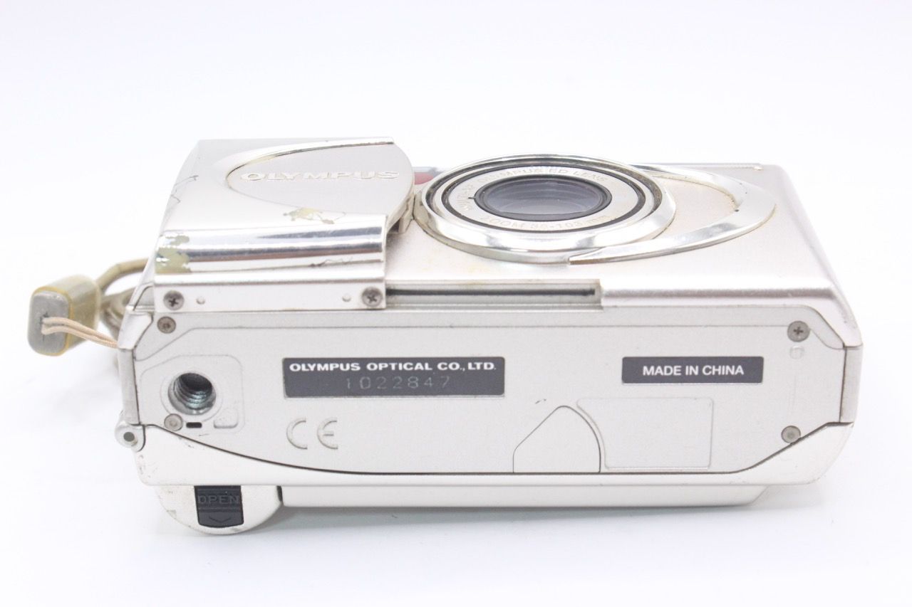  品 オリンパス OLYMPUS μ mju METAL ALL WEATHER 8689 a RO 3455 コンパクトカメラ(フィルム) フィルムカメラ