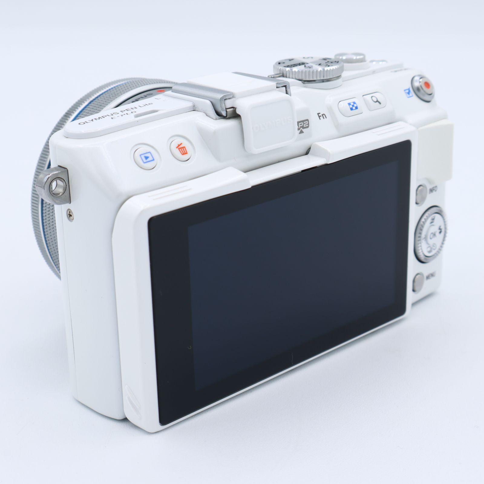 シャッター回数：206回】OLYMPUS オリンパス ミラーレス一眼 PEN Lite