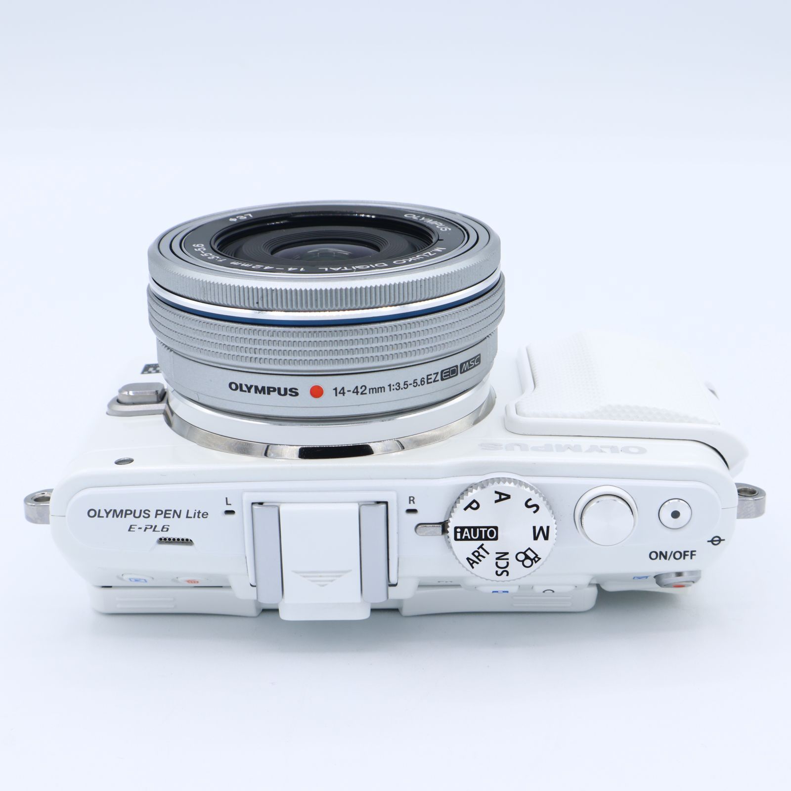 シャッター回数：206回】OLYMPUS オリンパス ミラーレス一眼 PEN Lite