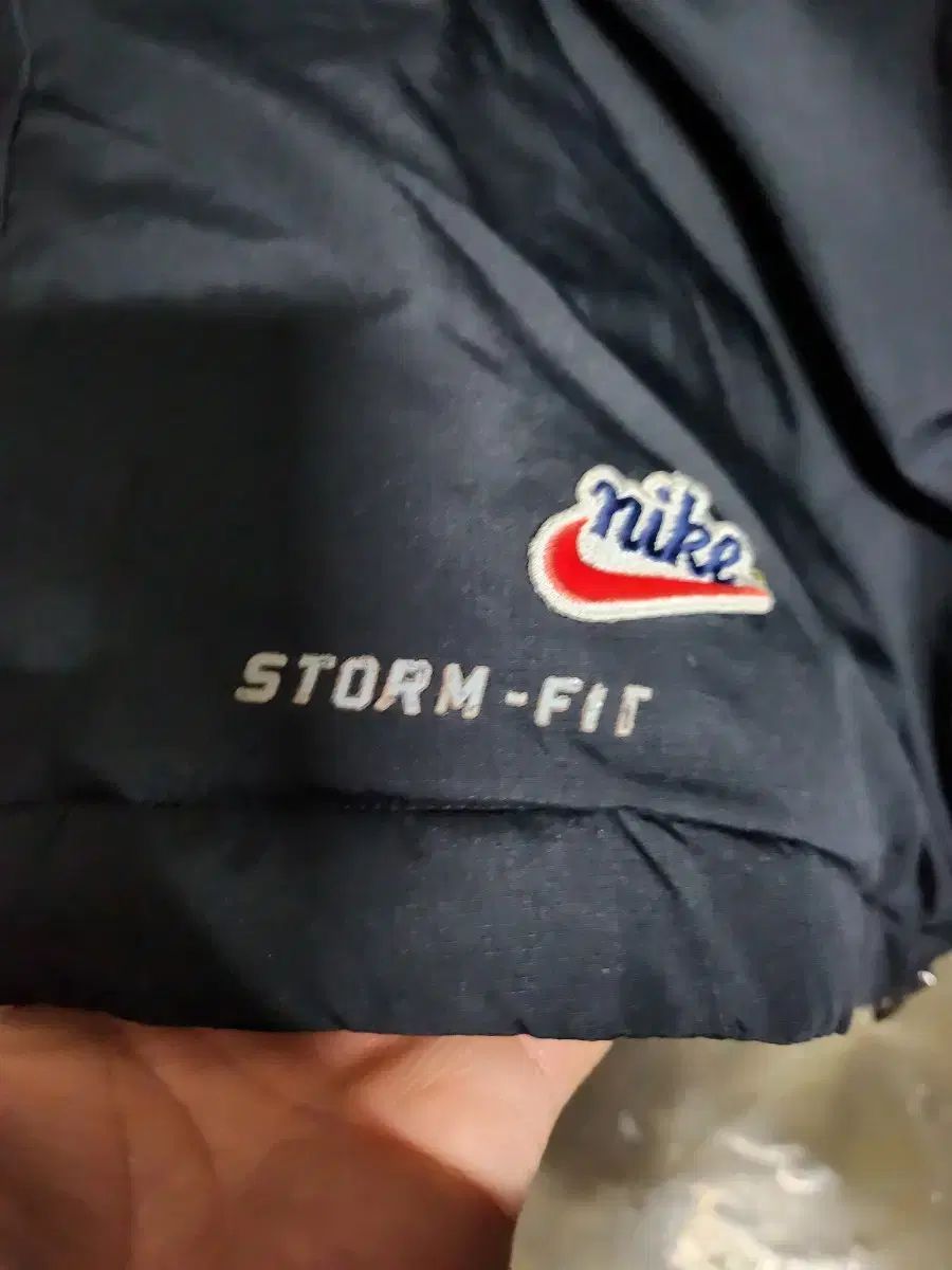 ナイキ STORM-FIT 割引 ベンチコート ブラック/蛍光 ナイキ STORM-FIT