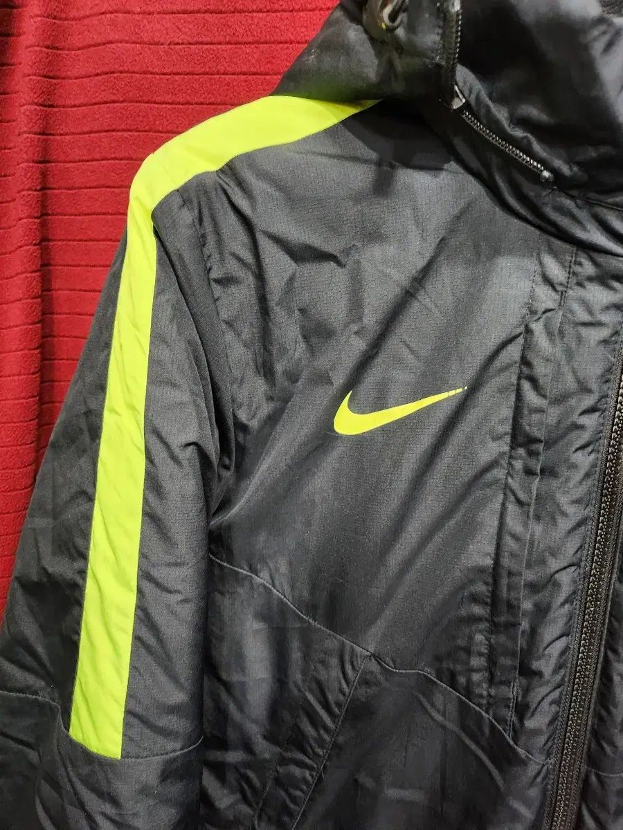 ナイキ STORM-FIT 割引 ベンチコート ブラック/蛍光 ナイキ STORM-FIT