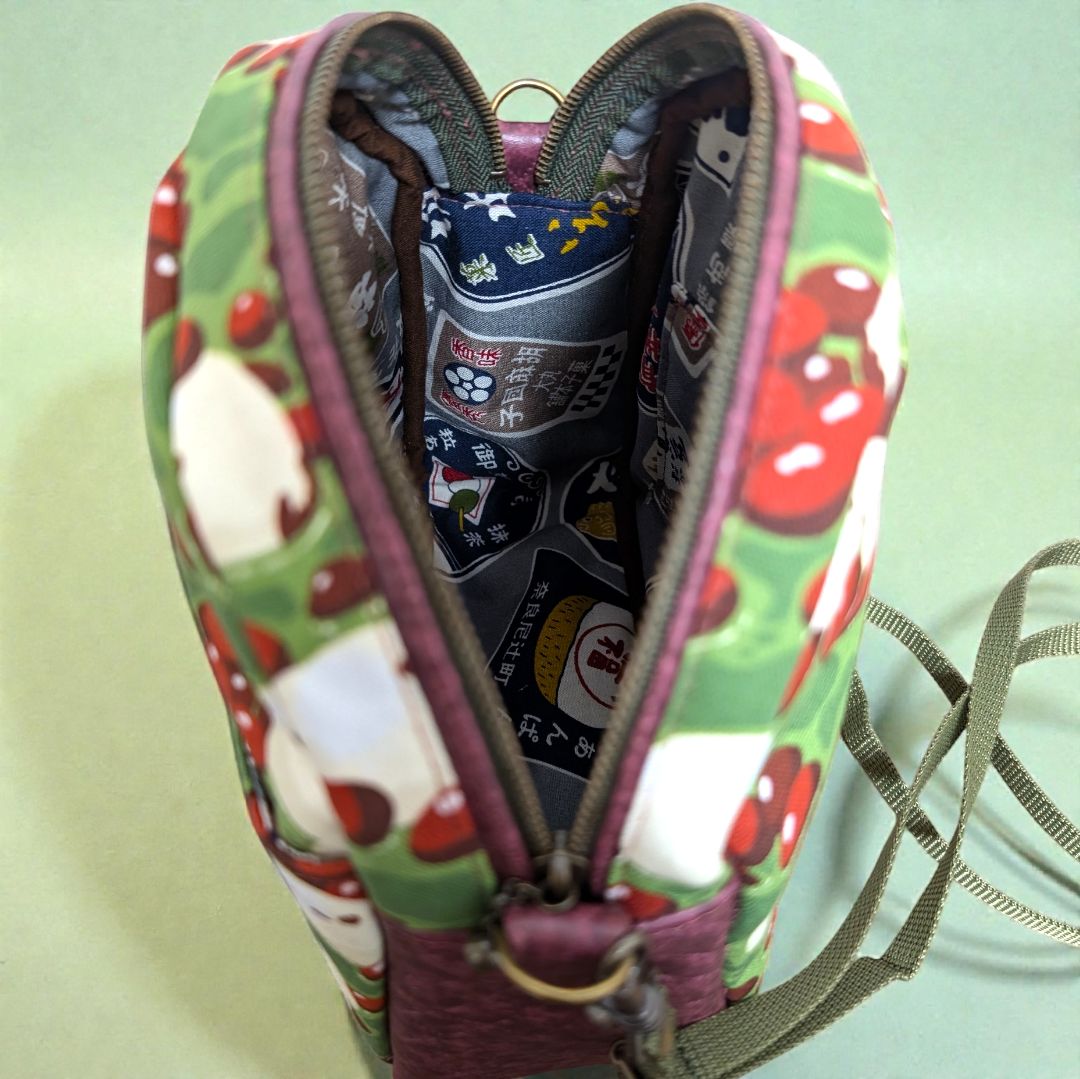 ショルダーバッグ 抹茶ぜんざい 白玉 シマエナガ 和風 - メルカリ