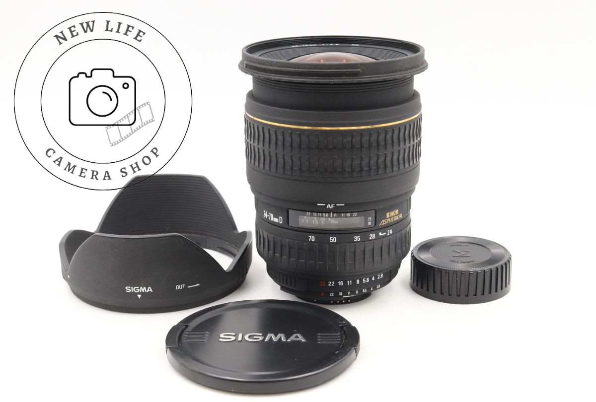 良上品 シグマ SIGMA AF 24 70 mm F 2 8 EX DG D DF nikon用 大三元標準ズームレンズ 15342