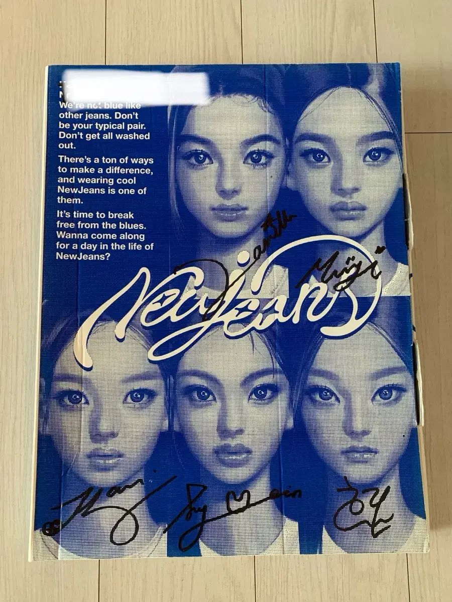 NewJeans ニュージーンズ サイン アルバム
