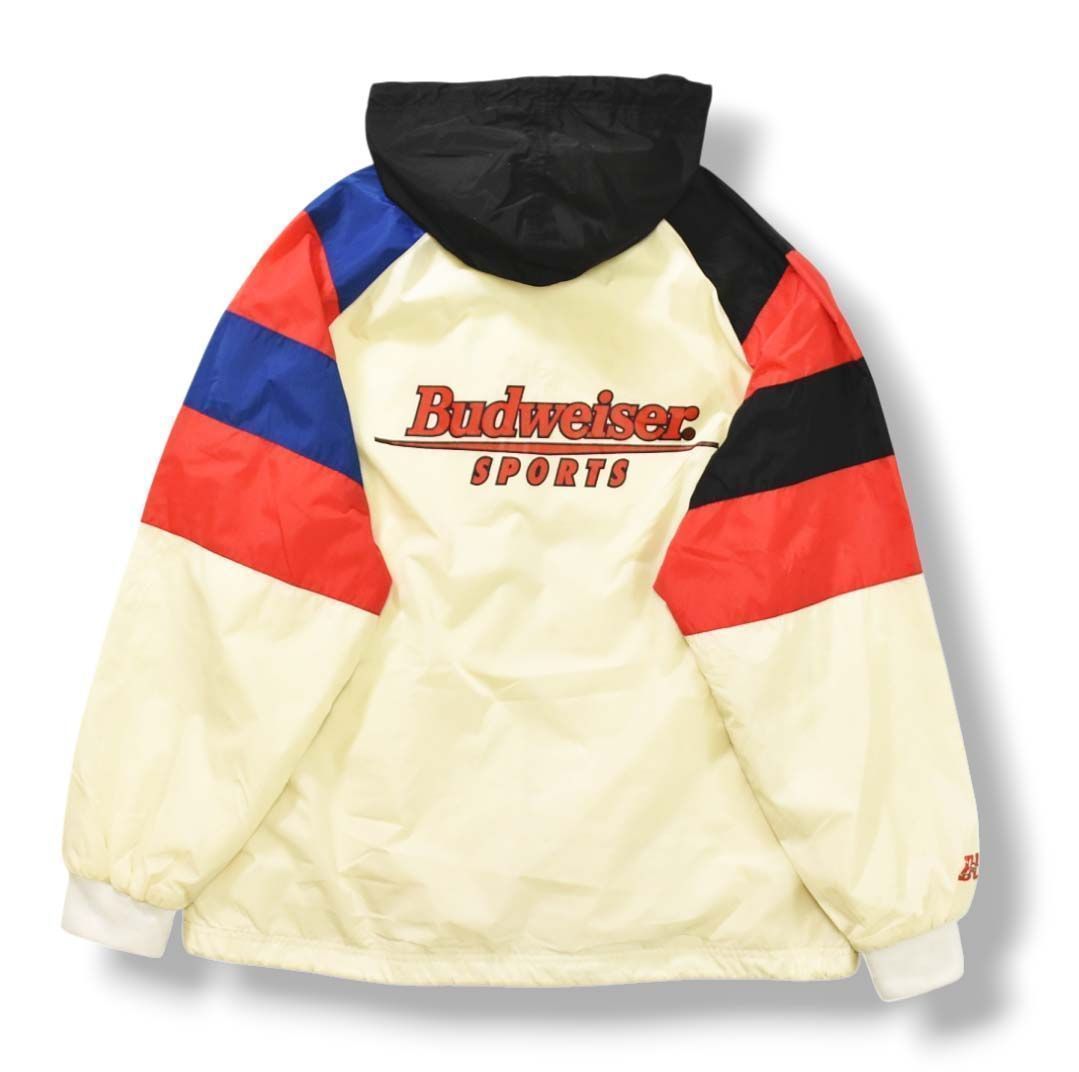 90sヴィンテージ バドワイザー Budweiser ナイロン ウィンドブレーカー