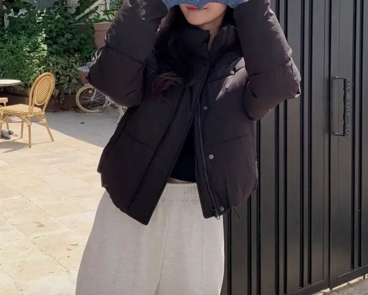 SPAO パステル パファー_ ブラック