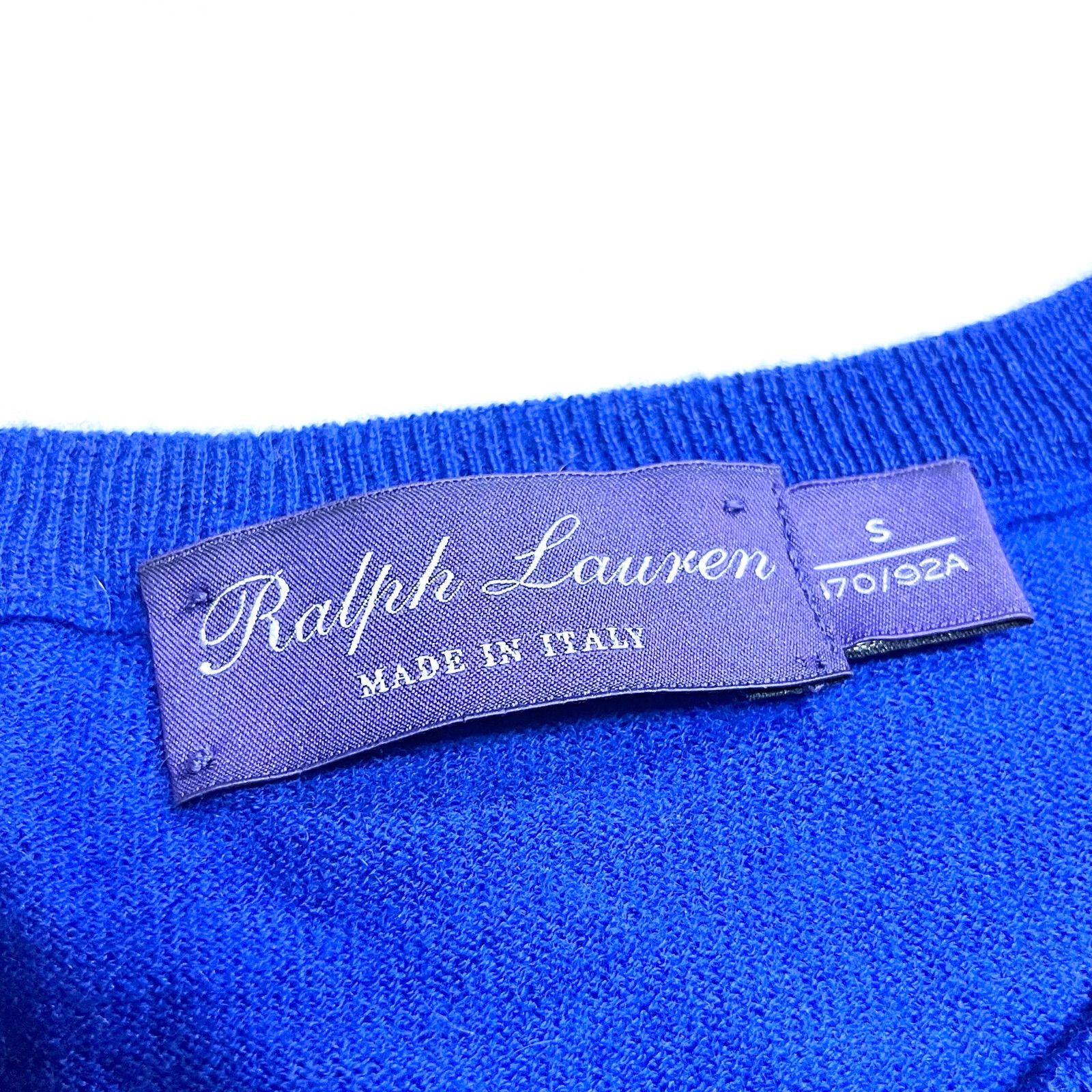 Ralph Lauren ラルフローレン パープルレーベル　カシミヤニット cZ03 RALPH LAUREN パープルレーベル カシミヤ100% クルーネック