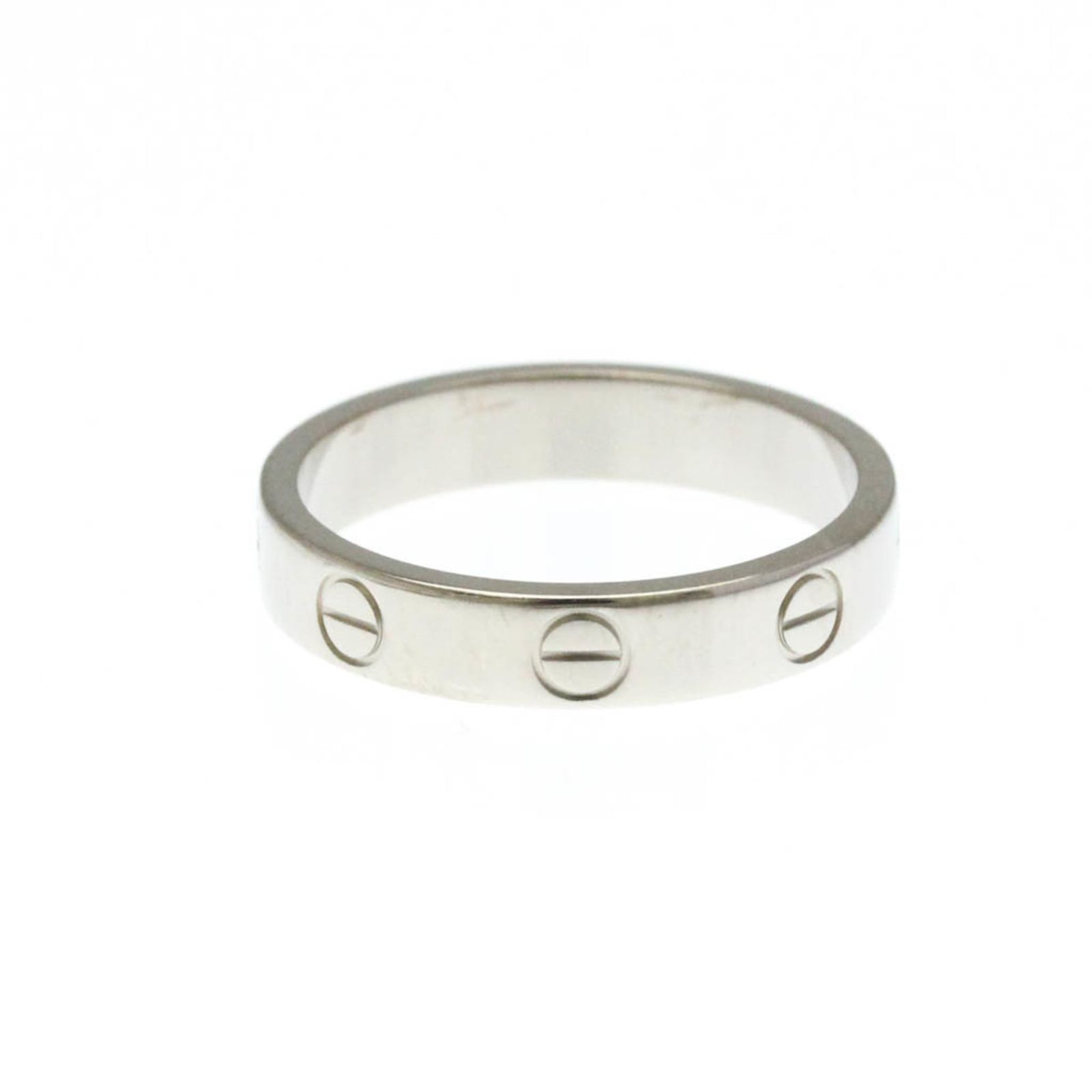 カルティエ(Cartier) ミニラブ リング K18ホワイトゴールド(K18WG