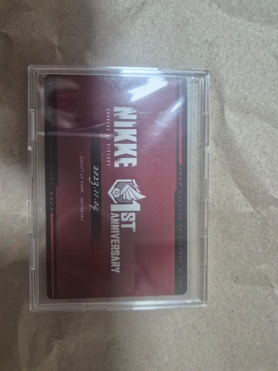 勝利の女神 NIKKE ニケ 1周年 TOKYO プロモーションカード