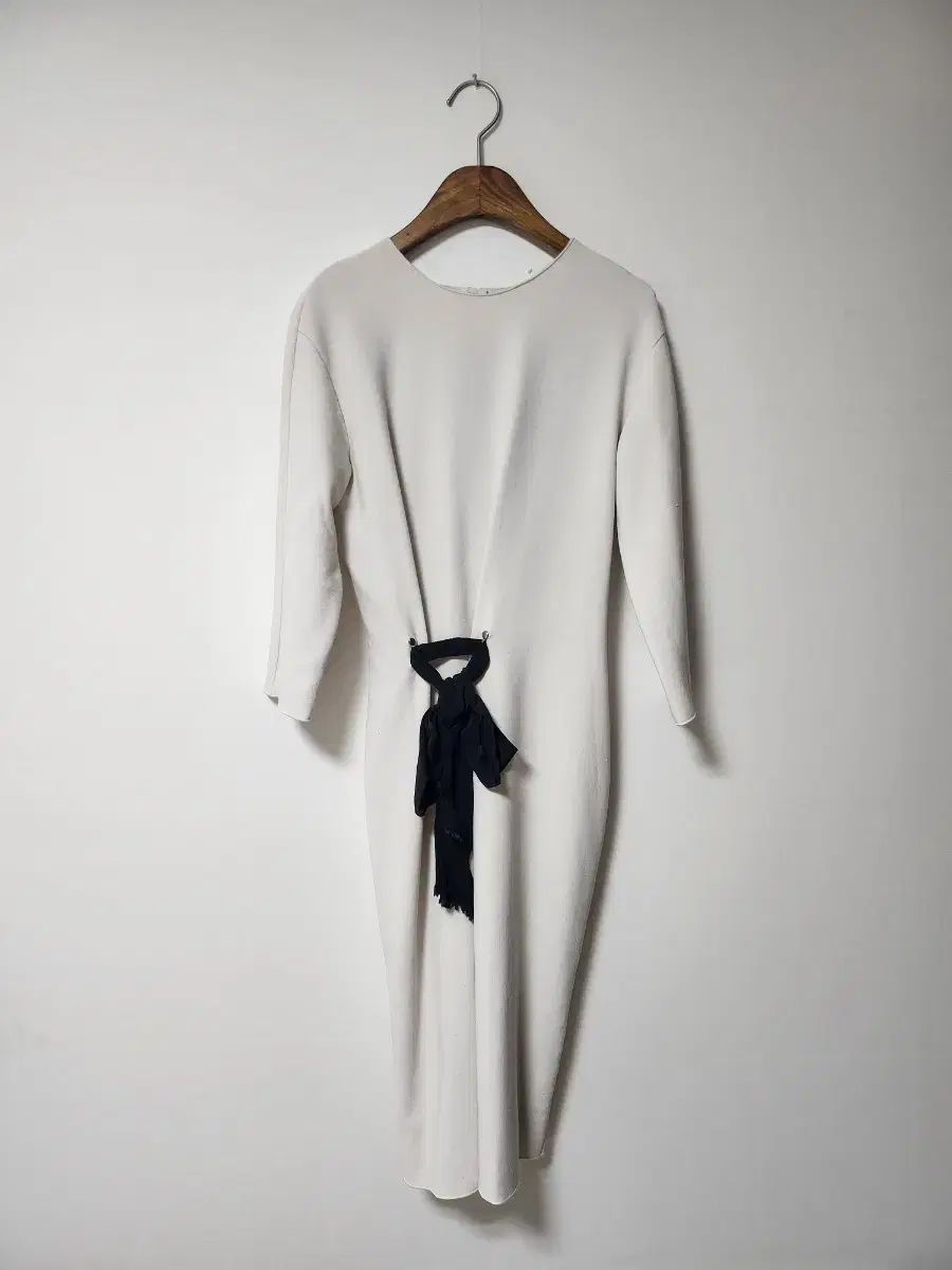 ランバン アイボリー ワンピース