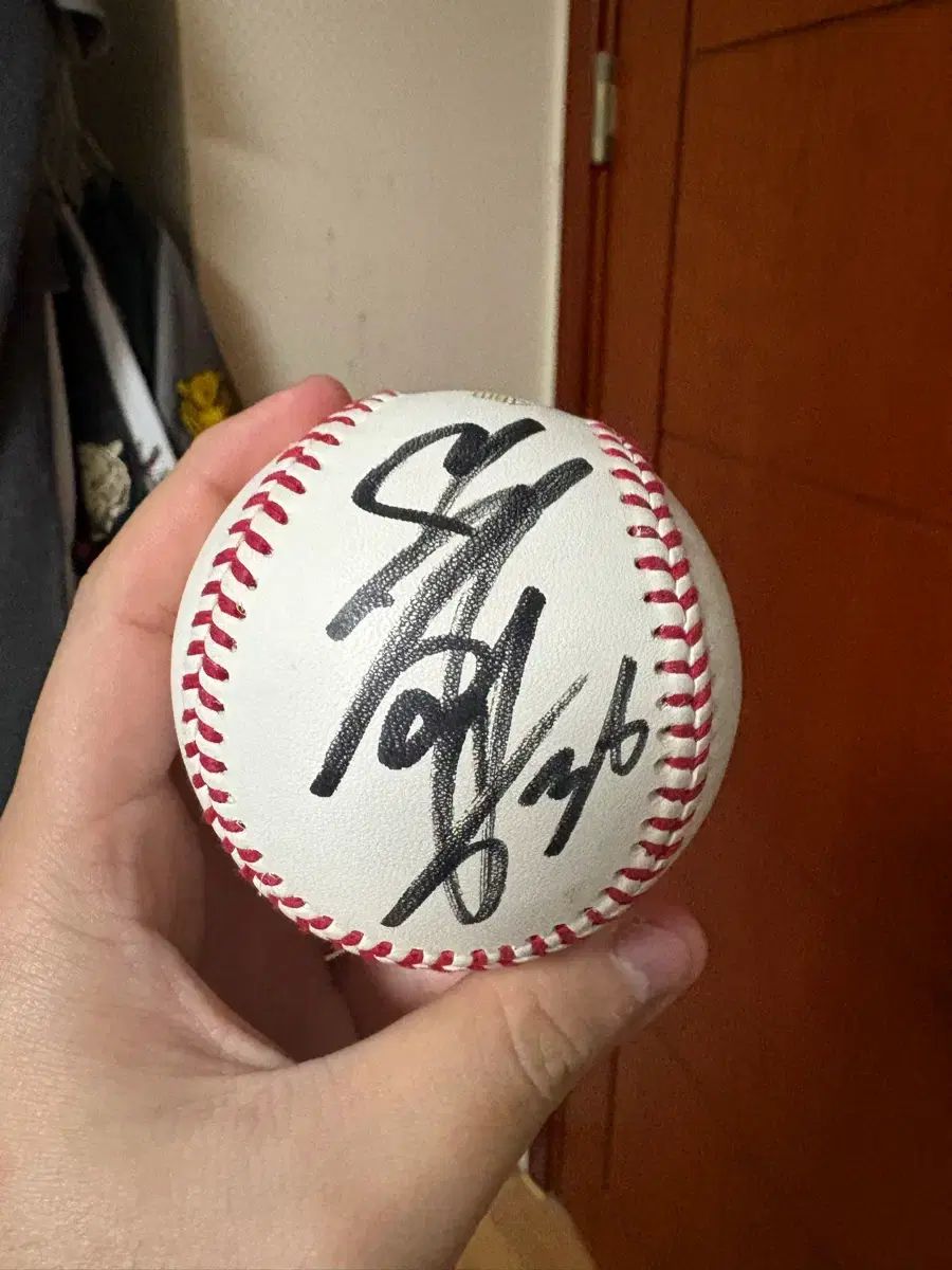 李承燁 イ スンヨプ 球サインボール