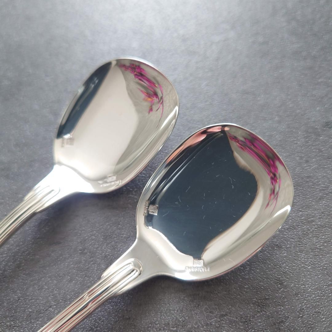 極希少 美品 クリストフル シノン アイスクリームスプーン 2点 - メルカリ