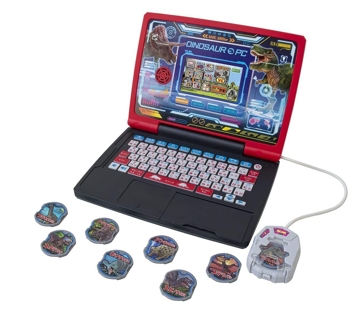 セガトイズ SEGA TOYS メダルでバトル!! 恐竜図鑑パソコン Ω オメガ 日本おもちゃ大賞2025 エデュケーショナル トイ部門 優秀賞