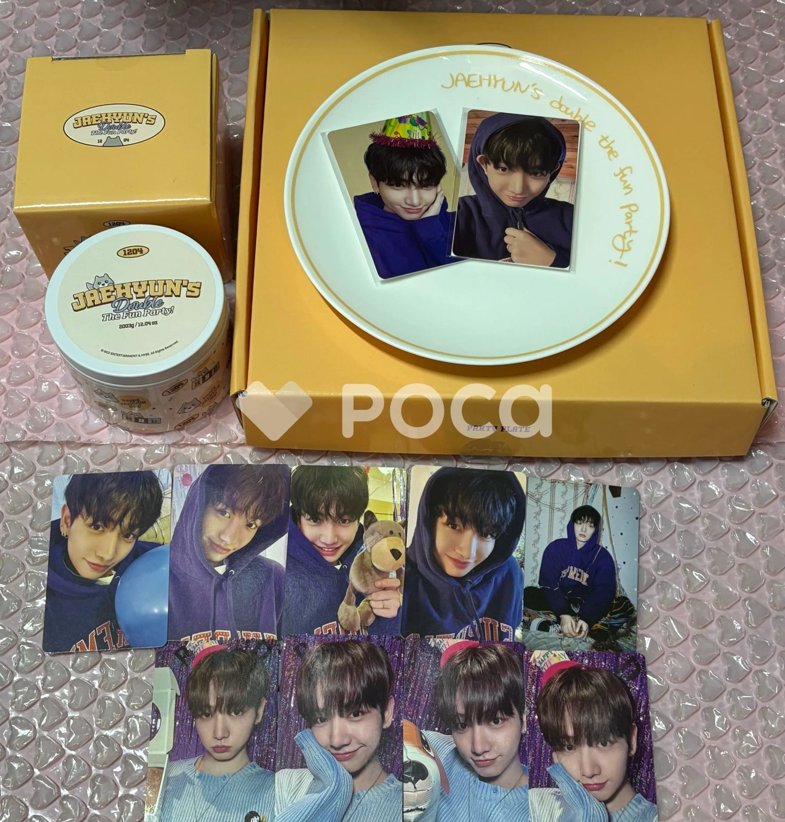 BOYNEXTDOOR JAEHYUN ミョンジェヒョン Double The Fun Party Tin Candle