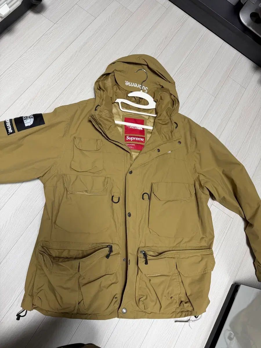 Supreme THE NORTH FACE ザノースフェイス フィッシング ジャケット カーキ